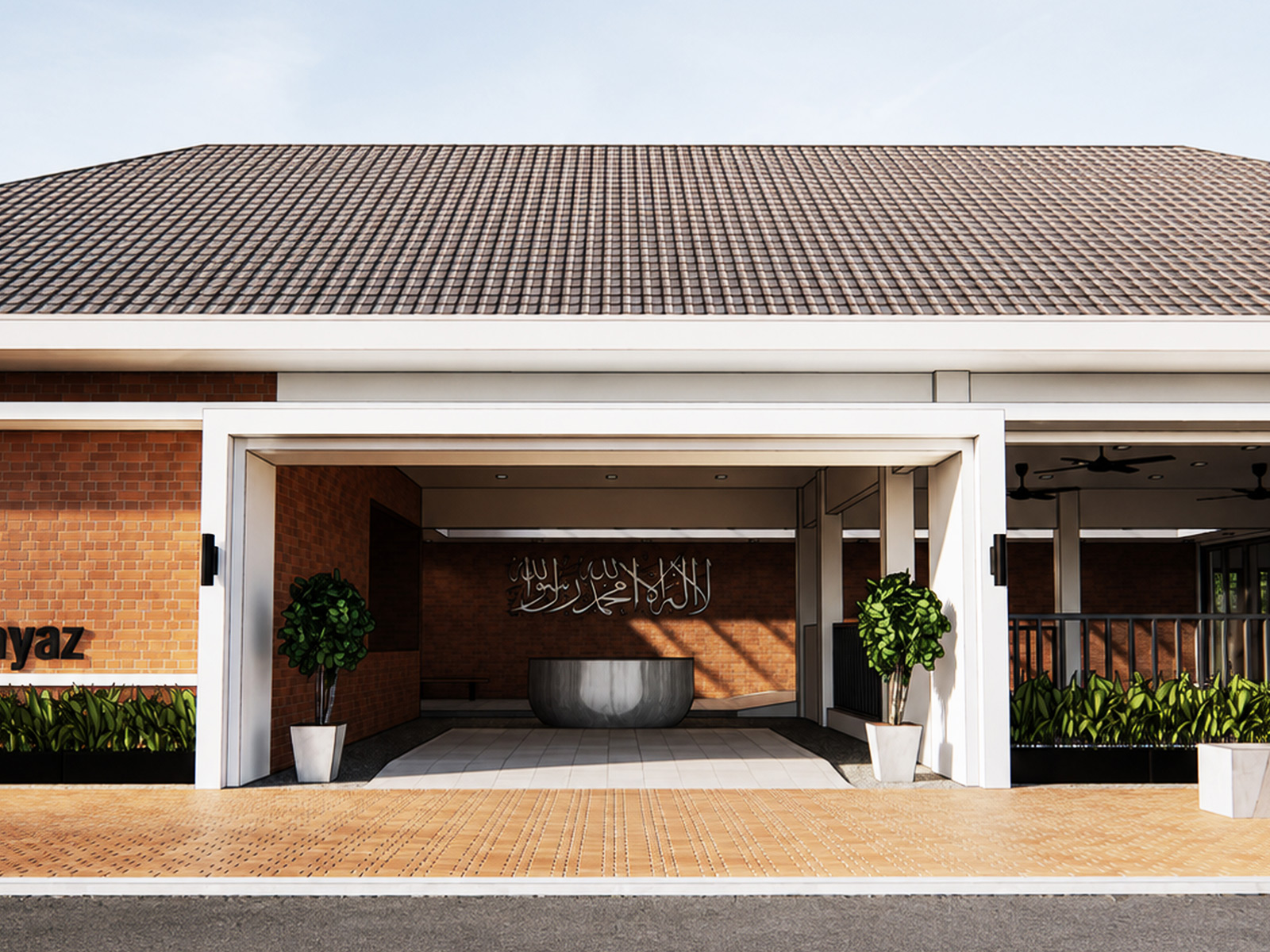 Pintu masuk Surau Al-Imtiyaz
